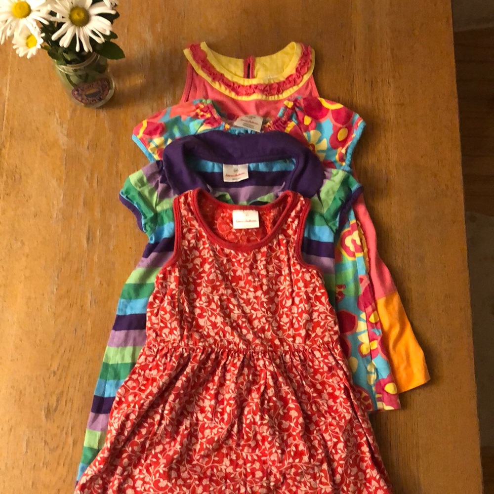 Lot of 4 Hanna andersson summer dresses